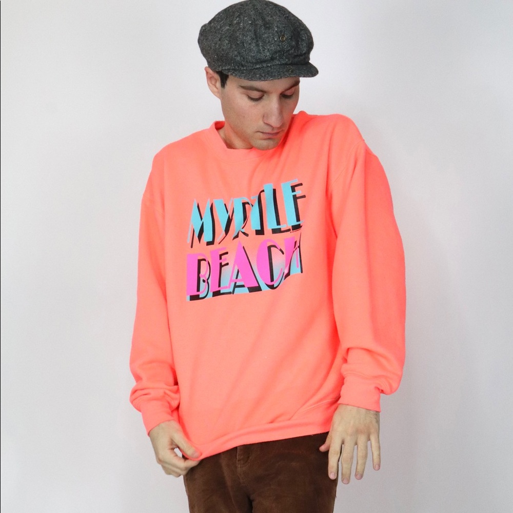 Myrtle Beach SC Loud Color-Way Crewneck